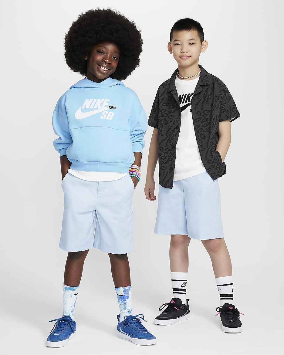 Nike SB Big Kids Chino Skate Shorts